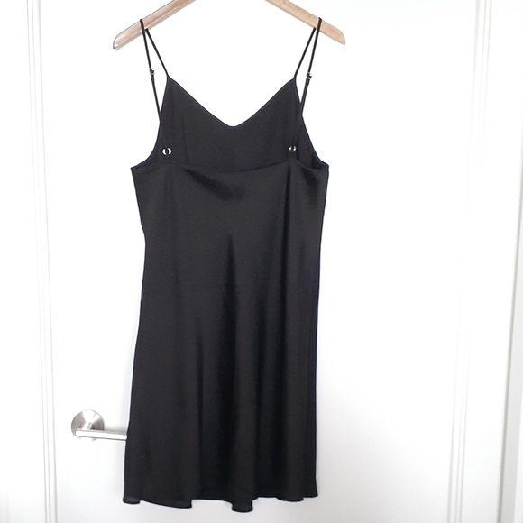 Black Slip Dress - Picture 6 of 6